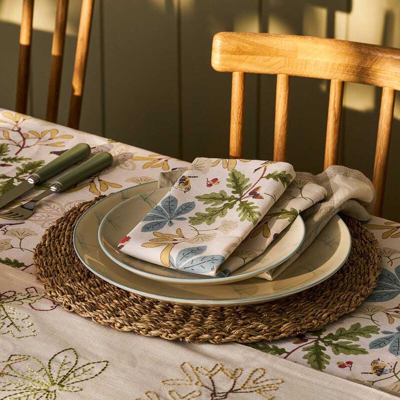 Sophie Allport Napkins - Set Of 4 - Orchard Birds image number 1